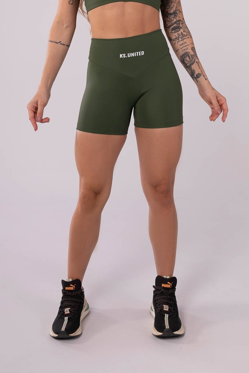 K3593-B_Short_com_Cos_em_V_Verde_Militar__Ref:_K3593-B