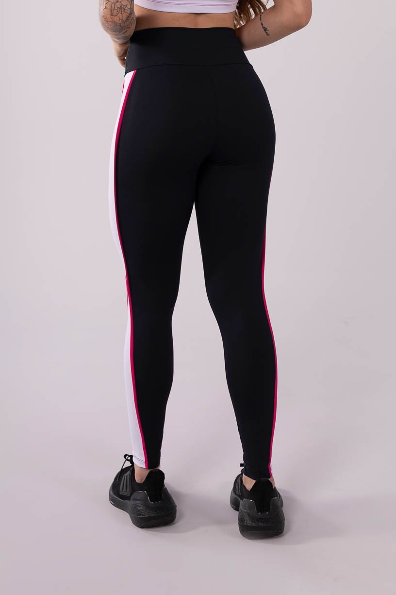 K3613-A_Calca_Legging_com_Vivo_e_Recorte_Lateral_Preto__Rosa__Branco__Ref:_K3613-A