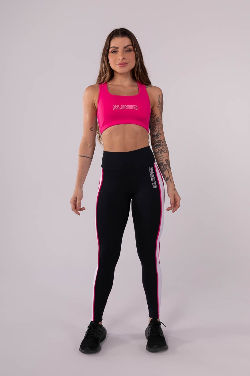 K3613-A_Calca_Legging_com_Vivo_e_Recorte_Lateral_Preto__Rosa__Branco__Ref:_K3613-A