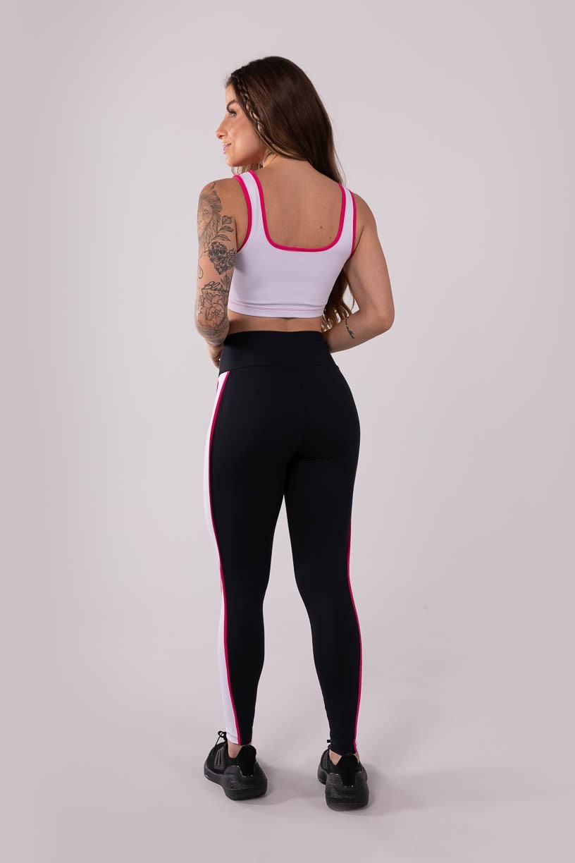 K3613-A_Calca_Legging_com_Vivo_e_Recorte_Lateral_Preto__Rosa__Branco__Ref:_K3613-A