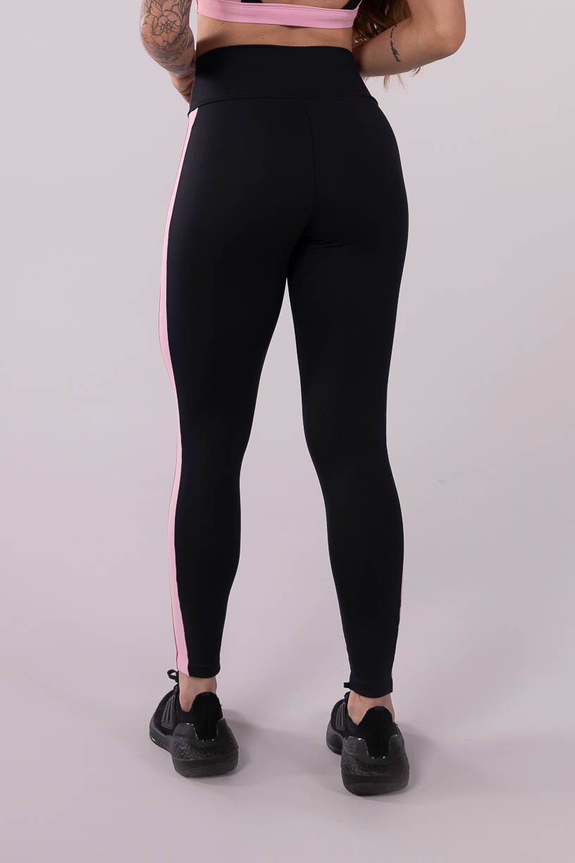 K3626-A_Calca_Legging_com_Faixas_Duplas_e_Vivo_Preto__Rosa__Rosa_Claro__Off-White__Ref:_K3626-A