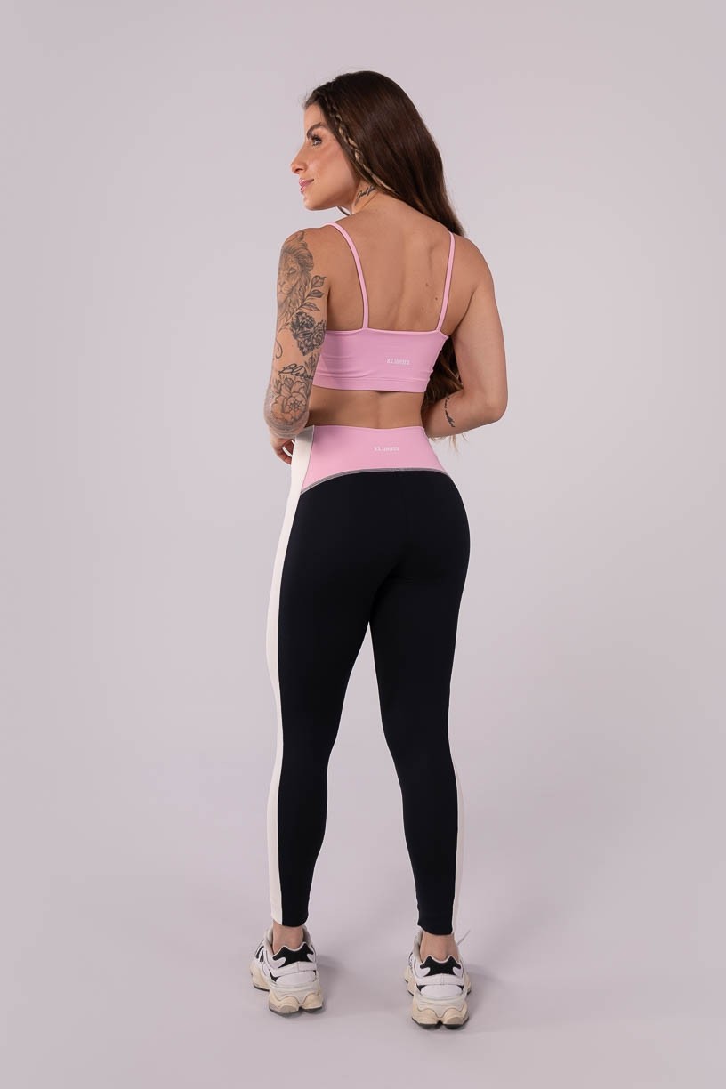 K3632-A_Calca_Legging_Tricolor_com_Cos_Arredondado_Preto__Off-White__Rosa_Claro__Ref:_K3632-A