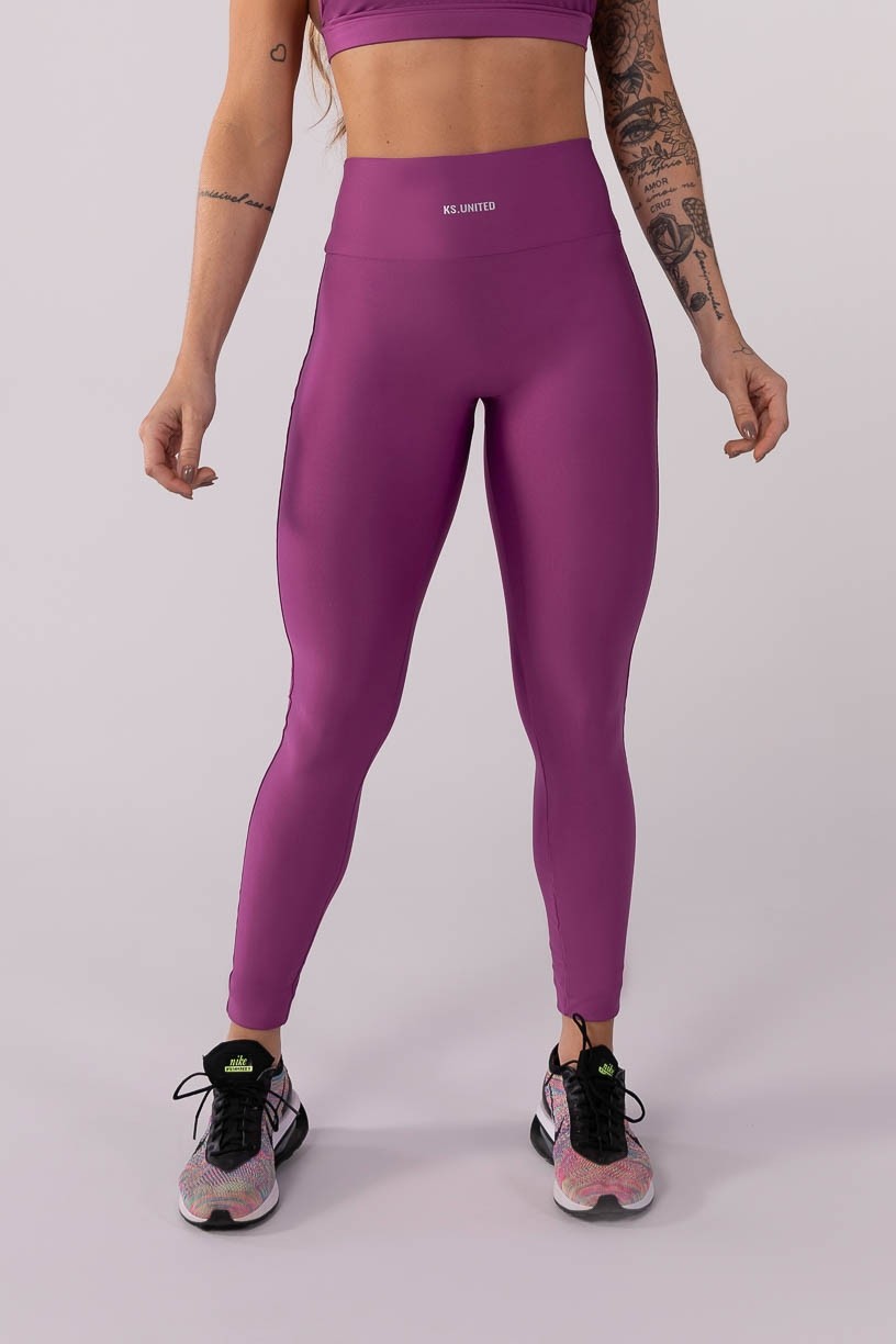 K3635-A_Calca_Legging_sem_Gancho_com_Franzido_Roxo__Ref:_K3635-A