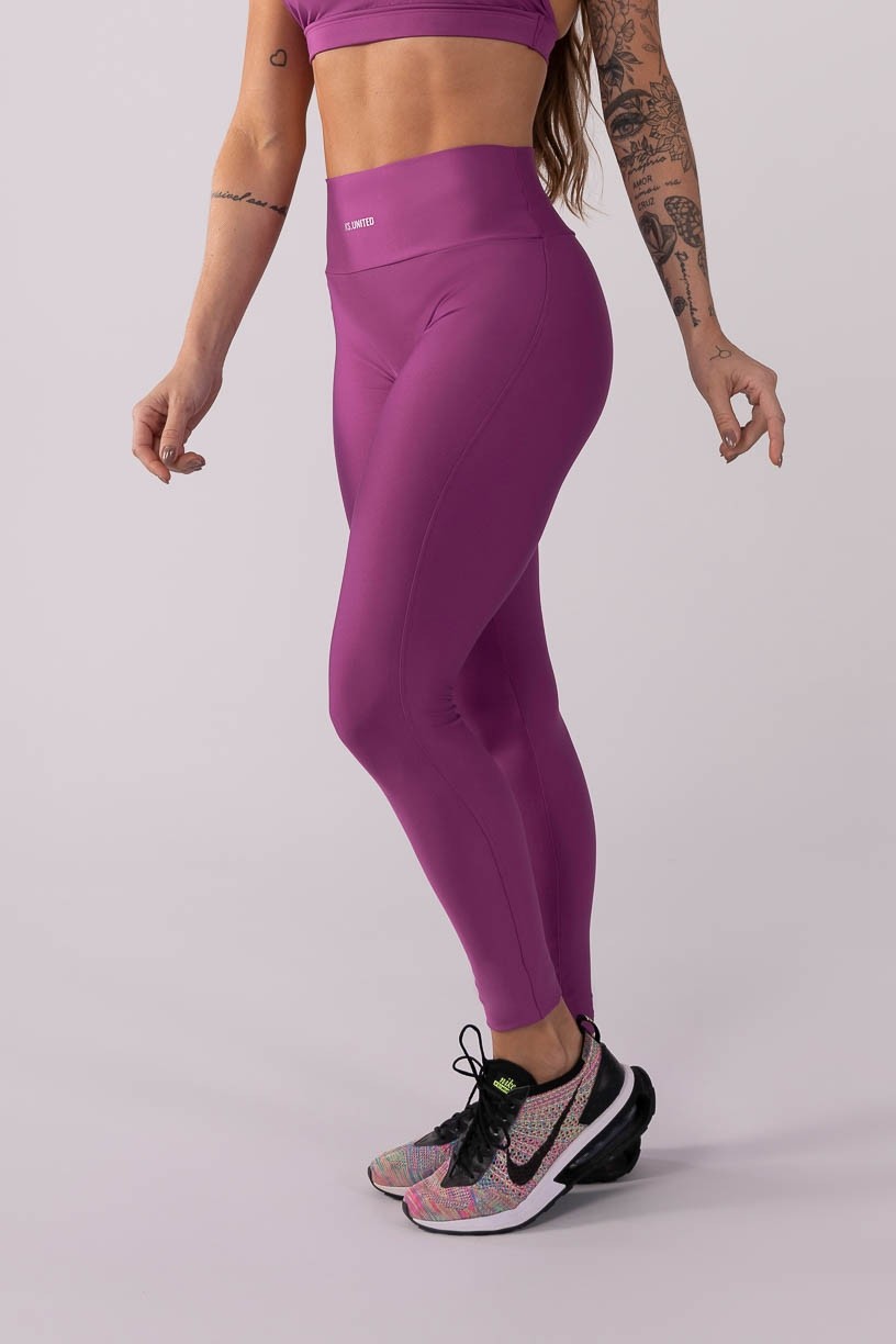 K3635-A_Calca_Legging_sem_Gancho_com_Franzido_Roxo__Ref:_K3635-A