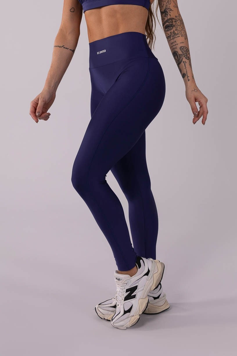 K3635-B_Calca_Legging_sem_Gancho_com_Franzido_Azul_Marinho__Ref:_K3635-B