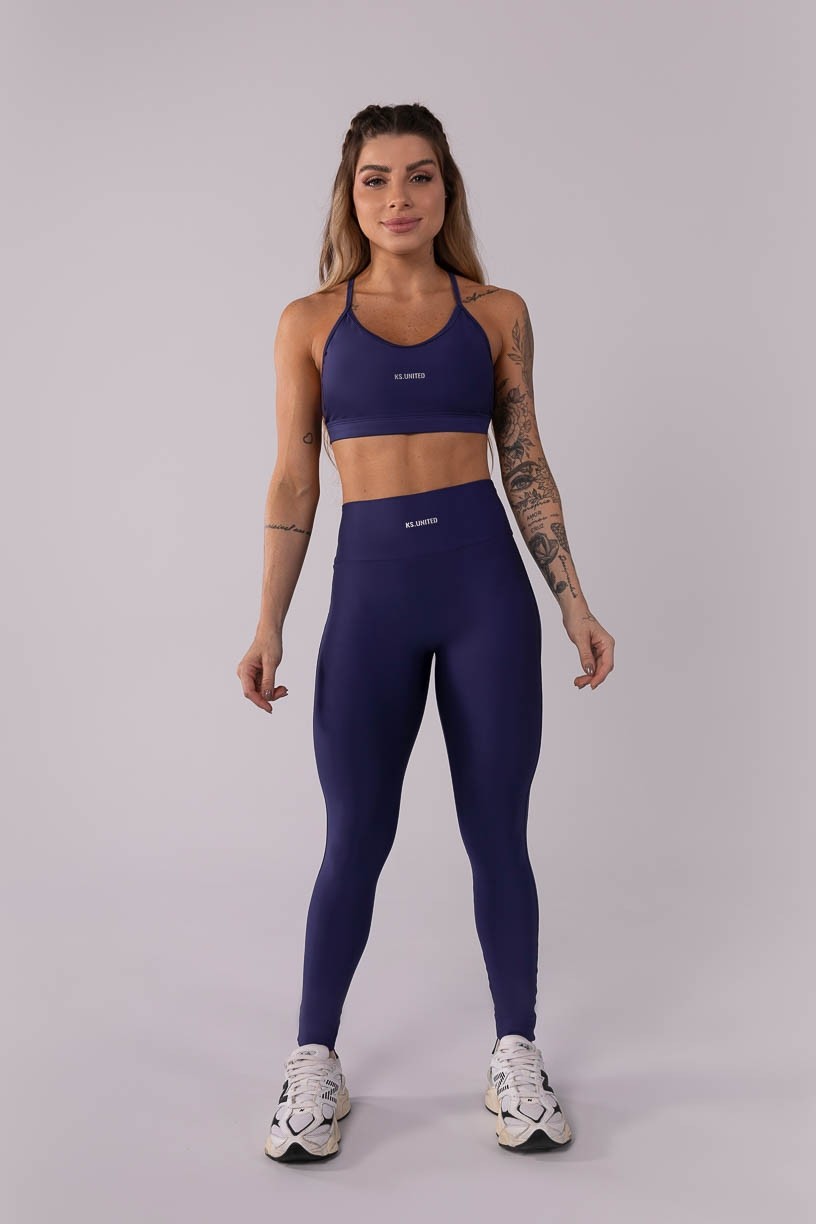 K3635-B_Calca_Legging_sem_Gancho_com_Franzido_Azul_Marinho__Ref:_K3635-B