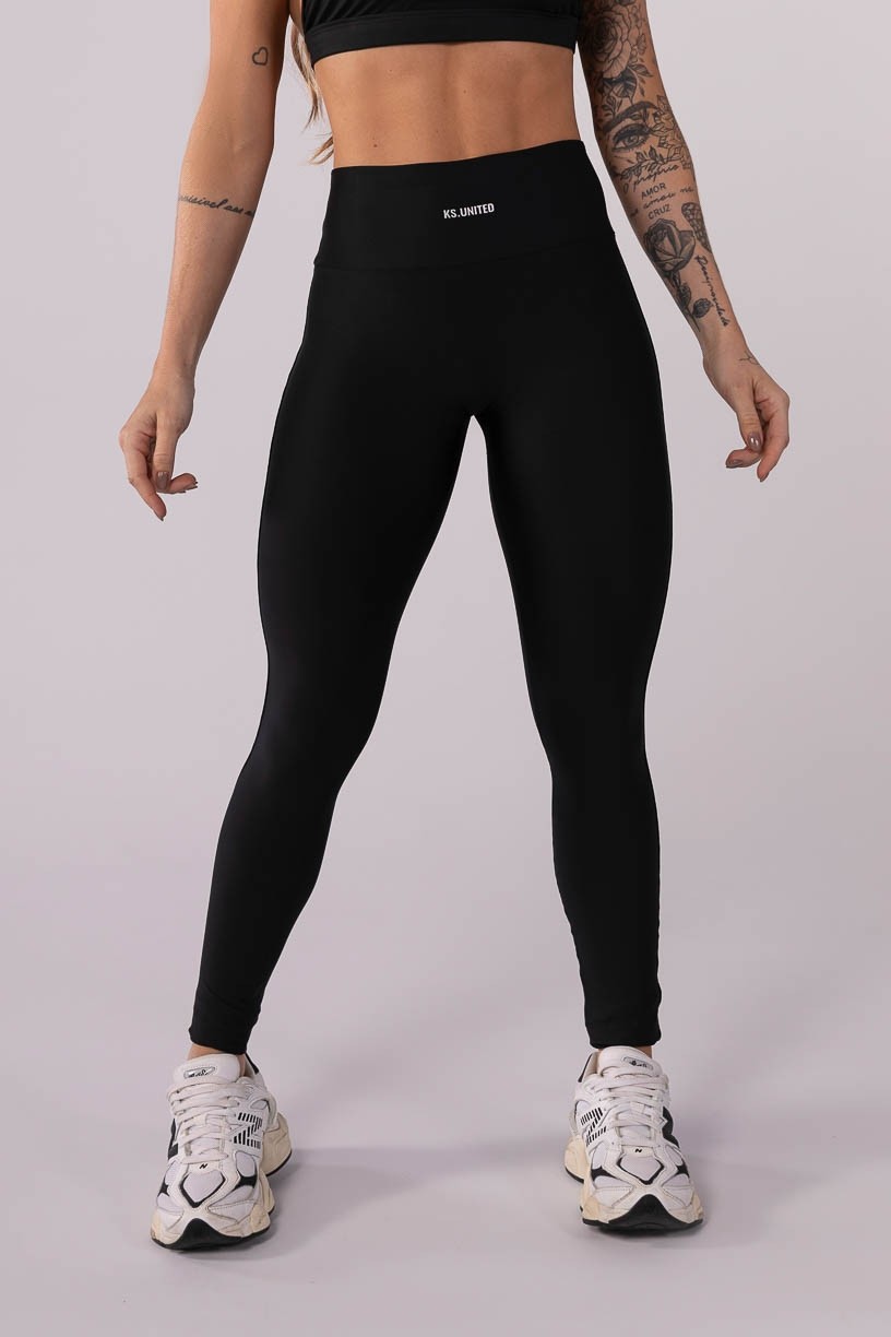 K3635-F_Calca_Legging_sem_Gancho_com_Franzido_Preto__Ref:_K3635-F