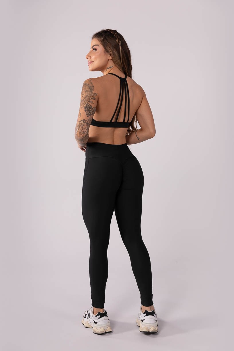 K3635-F_Calca_Legging_sem_Gancho_com_Franzido_Preto__Ref:_K3635-F