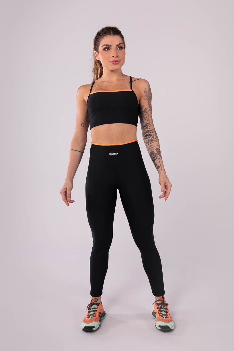 K3641-A_Calca_Legging_com_Vira_no_Cos_Preto__Laranja__Ref:_K3641-A