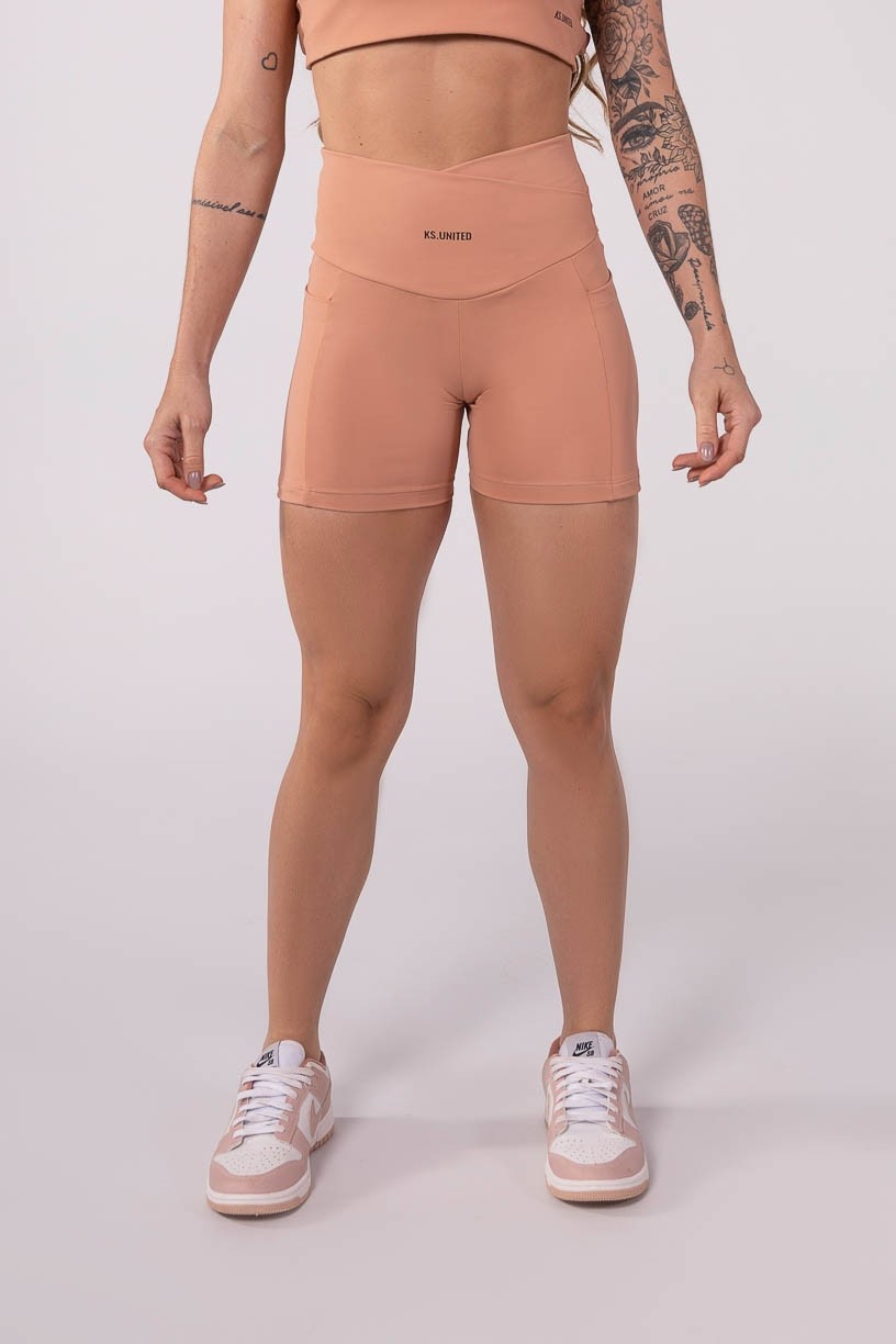 K3446-D_Short_com_Franzido_e_Bolso_Nude__Ref:_K3446-D