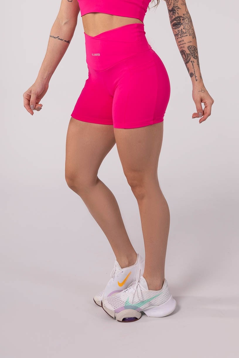 K3446-E_Short_com_Franzido_e_Bolso_Rosa__Ref:_K3446-E