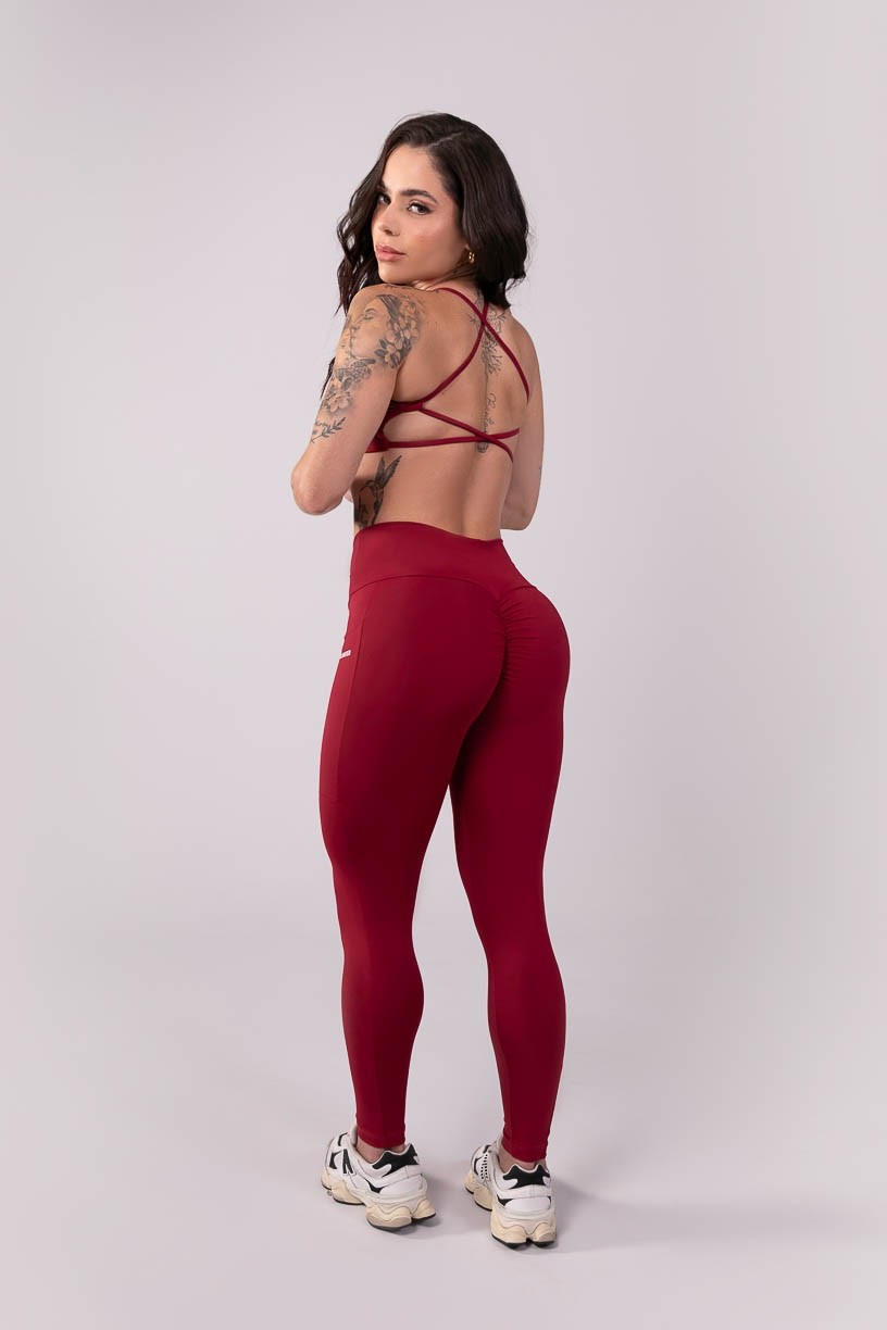 K3445-D_Calca_Legging_com_Franzido_e_Bolso_Vinho__Ref:_K3445-D