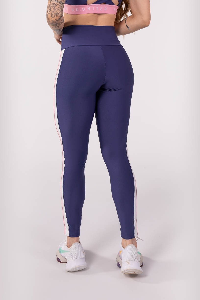 K3798-A_Calca_Legging_com_Elastico_Personalizado_e_Faixa_na_Lateral_Azul_Marinho__Rosa__Off-White__Ref:_K3798-A