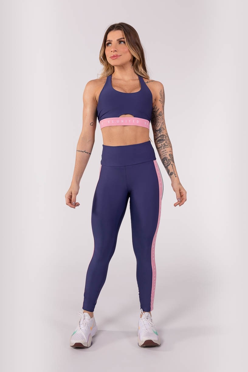 K3798-A_Calca_Legging_com_Elastico_Personalizado_e_Faixa_na_Lateral_Azul_Marinho__Rosa__Off-White__Ref:_K3798-A