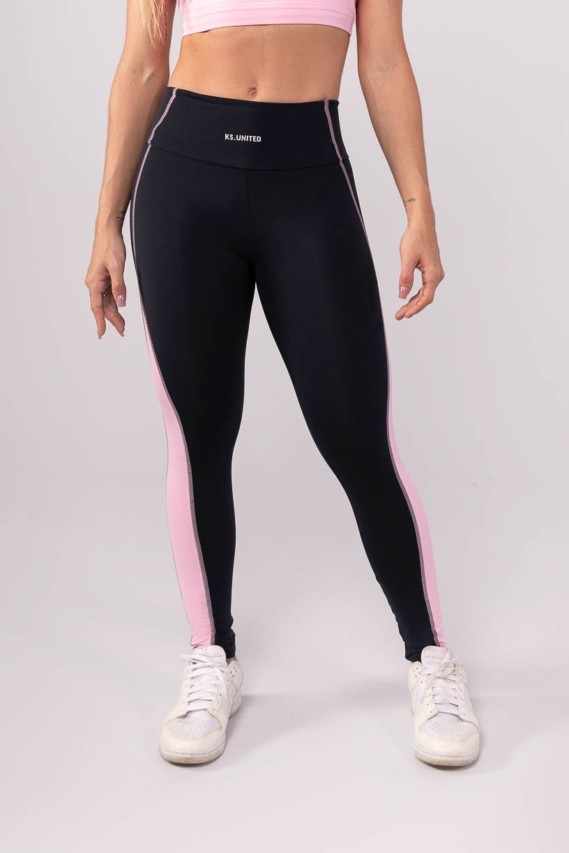 K3738-A_Calca_Legging_com_Recortes_e_Cobertura_Preto__Rosa__Ref:_K3738-A