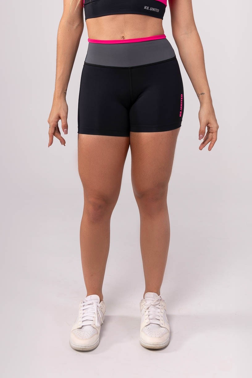 K3808-A_Short_com_Cos_Colorido_e_Vira_Preto__Rosa__Chumbo__Ref:_K3808-A