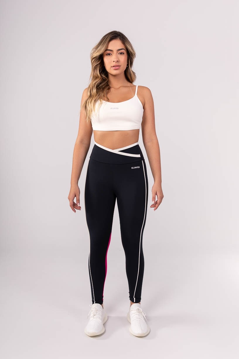 K3846-A_Calca_Legging_com_Cos_Transpassado_e_Vivo_Preto__Off-White__Rosa__Ref:_K3846-A