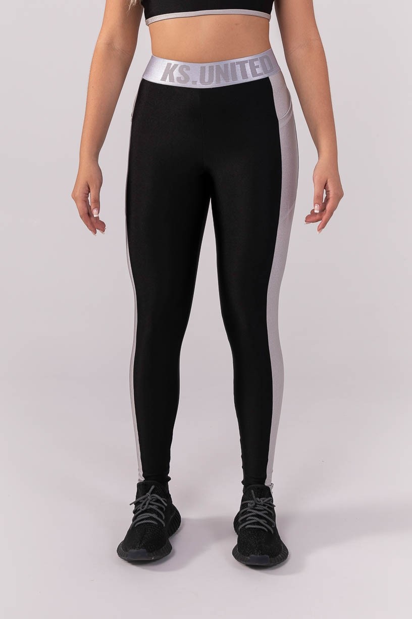 K3833-A_Calca_Legging_com_Boloso_e_Elastico_Personalizado_Preto__Cinza__Ref:_K3833-A