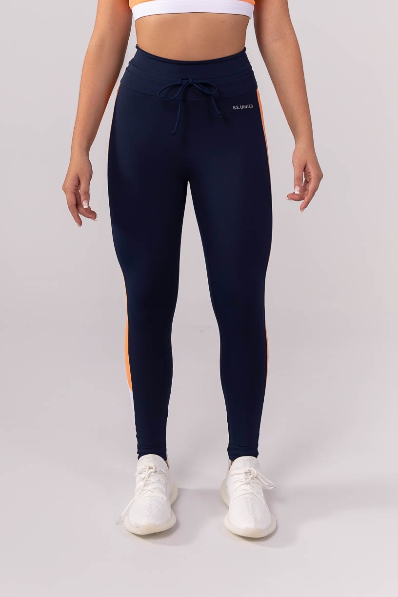 K3860-A_Calca_Legging_com_Cadarco_na_Cintura_Azul_Marinho__Laranja__Off-White__Ref:_K3860-A