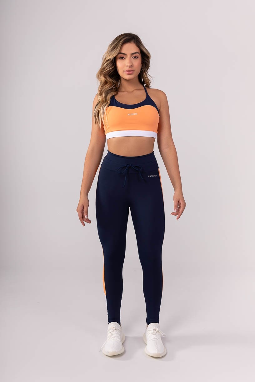 K3860-A_Calca_Legging_com_Cadarco_na_Cintura_Azul_Marinho__Laranja__Off-White__Ref:_K3860-A