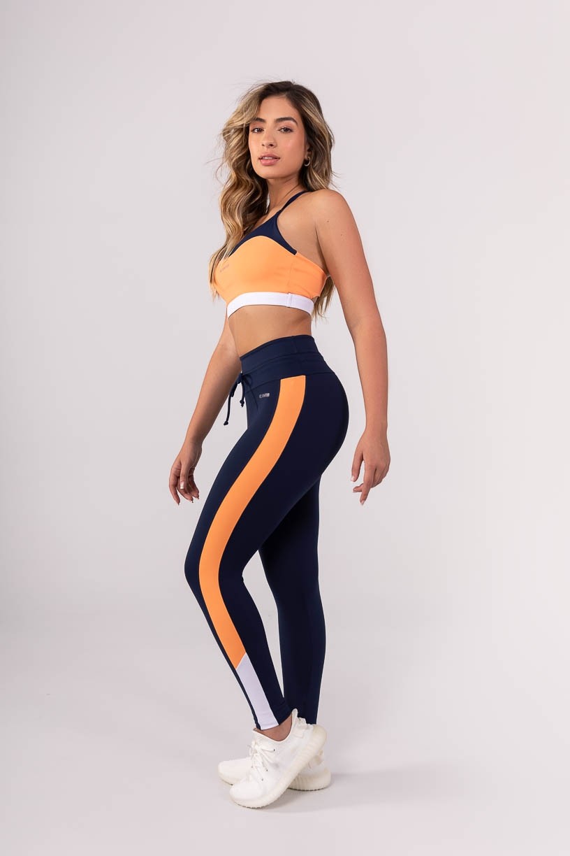 K3860-A_Calca_Legging_com_Cadarco_na_Cintura_Azul_Marinho__Laranja__Off-White__Ref:_K3860-A