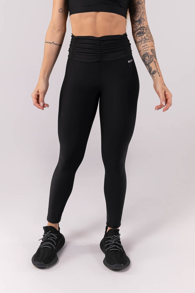 K3915-B_Calca_Legging_com_Franzido_no_Cos_Preto__Ref:_K3915-B