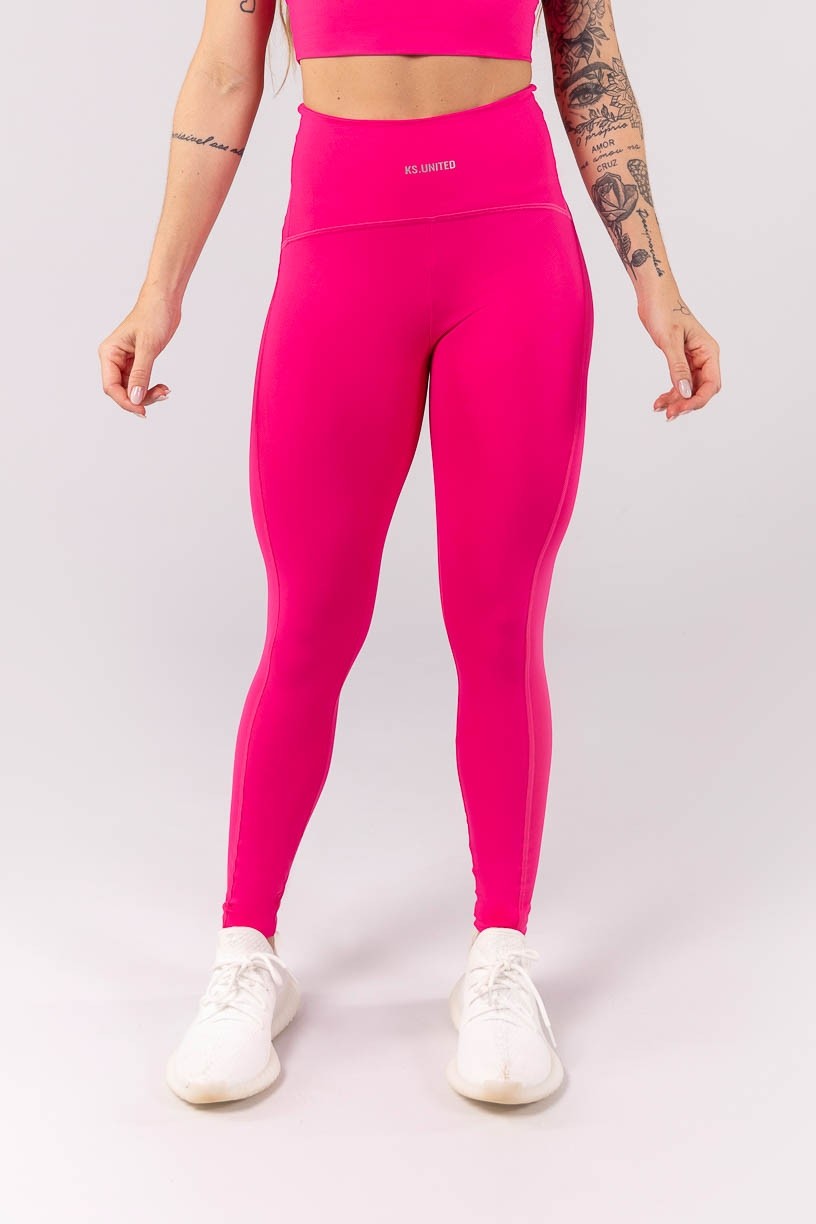 K3927-A_Calca_Legging_com_Cos_Diferenciado_Rosa__Ref:_K3927-A