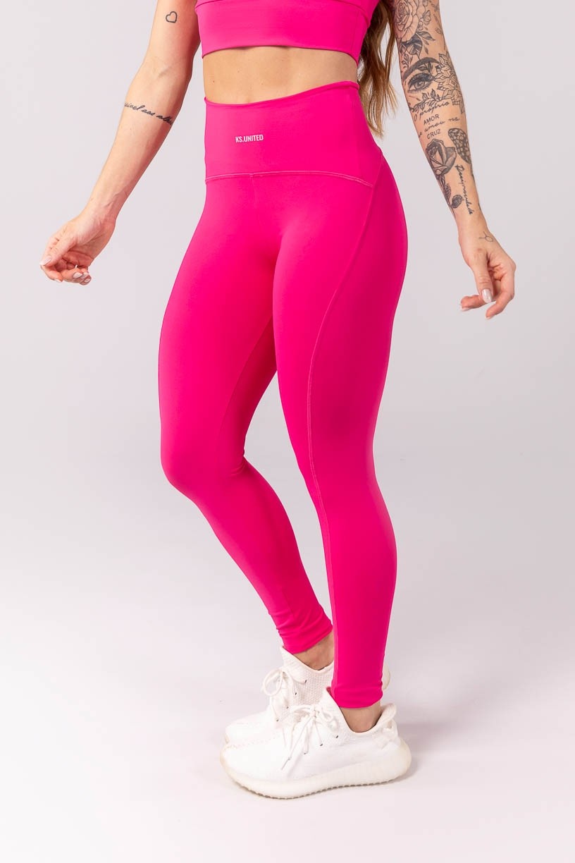 K3927-A_Calca_Legging_com_Cos_Diferenciado_Rosa__Ref:_K3927-A