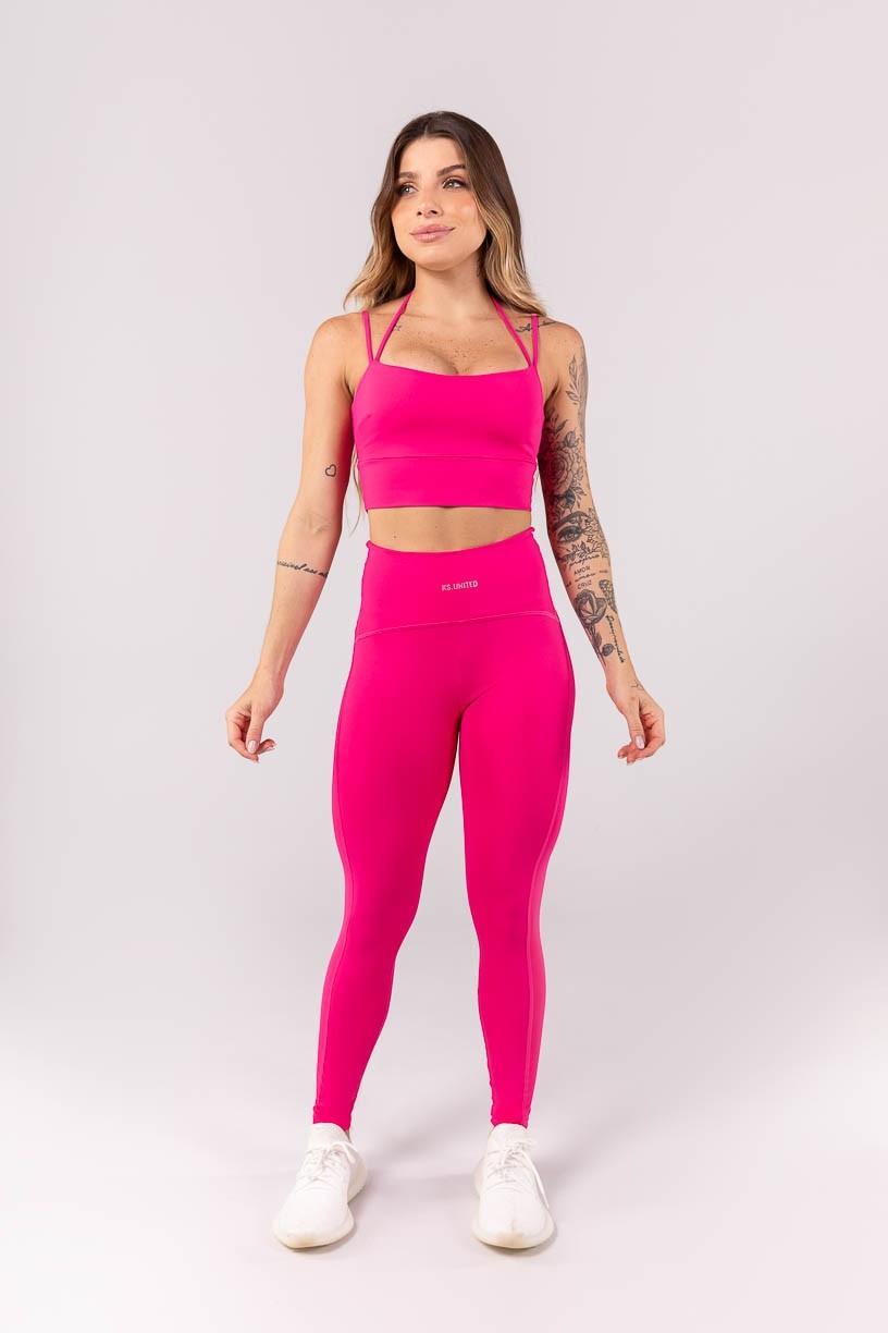 K3927-A_Calca_Legging_com_Cos_Diferenciado_Rosa__Ref:_K3927-A