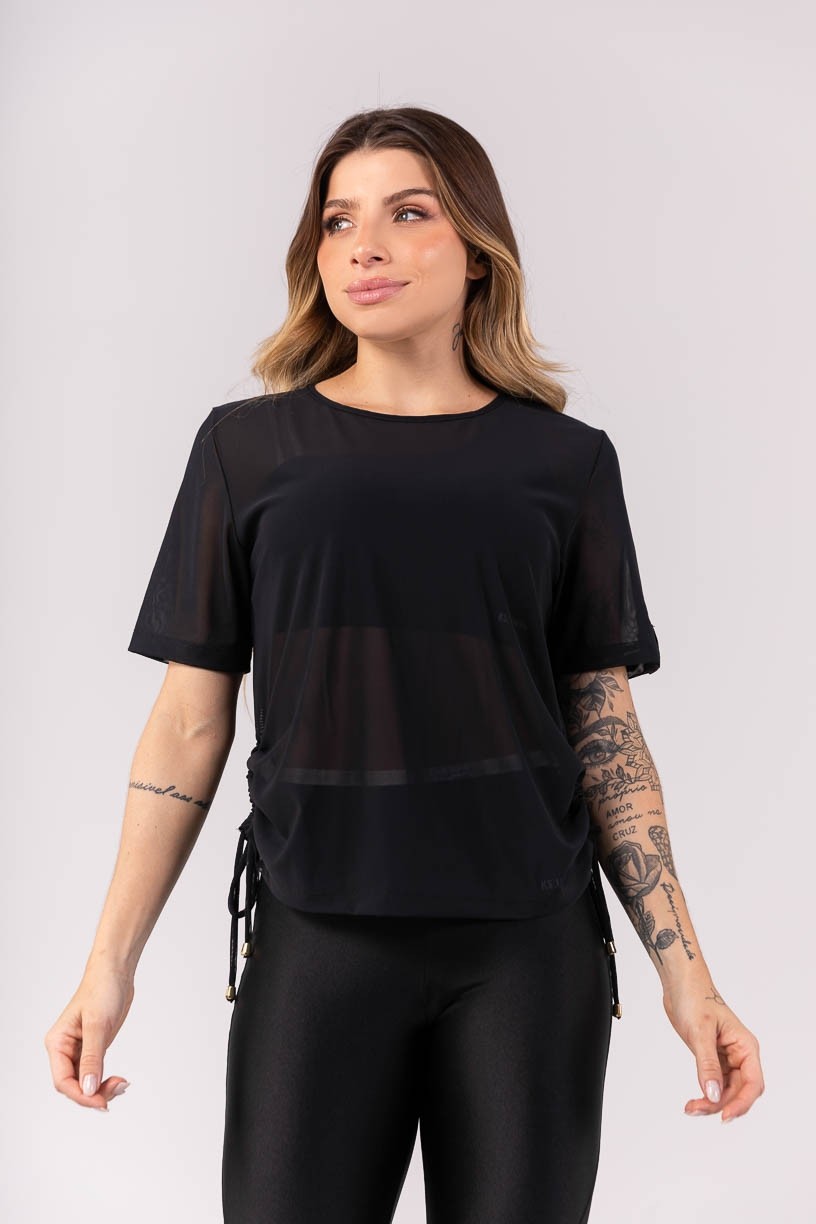 K3768-A_Camiseta_de_Tule_com_Amarracao_Preto__Ref:_K3768-A