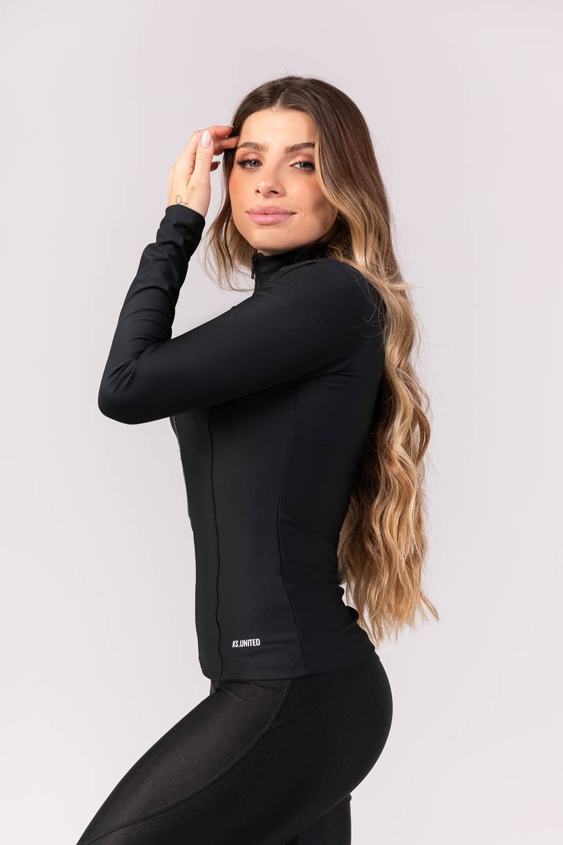 K3925-A_Casaco_Slim_com_Gola_Alta_Preto__Ref:_K3925-A