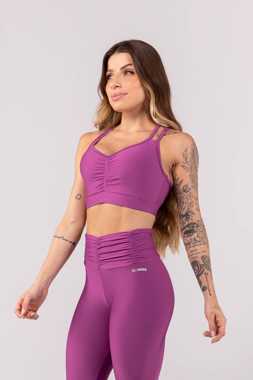 K3914-A_Top_com_Alcas_Duplas_e_Franzido_Roxo__Ref:_K3914-A