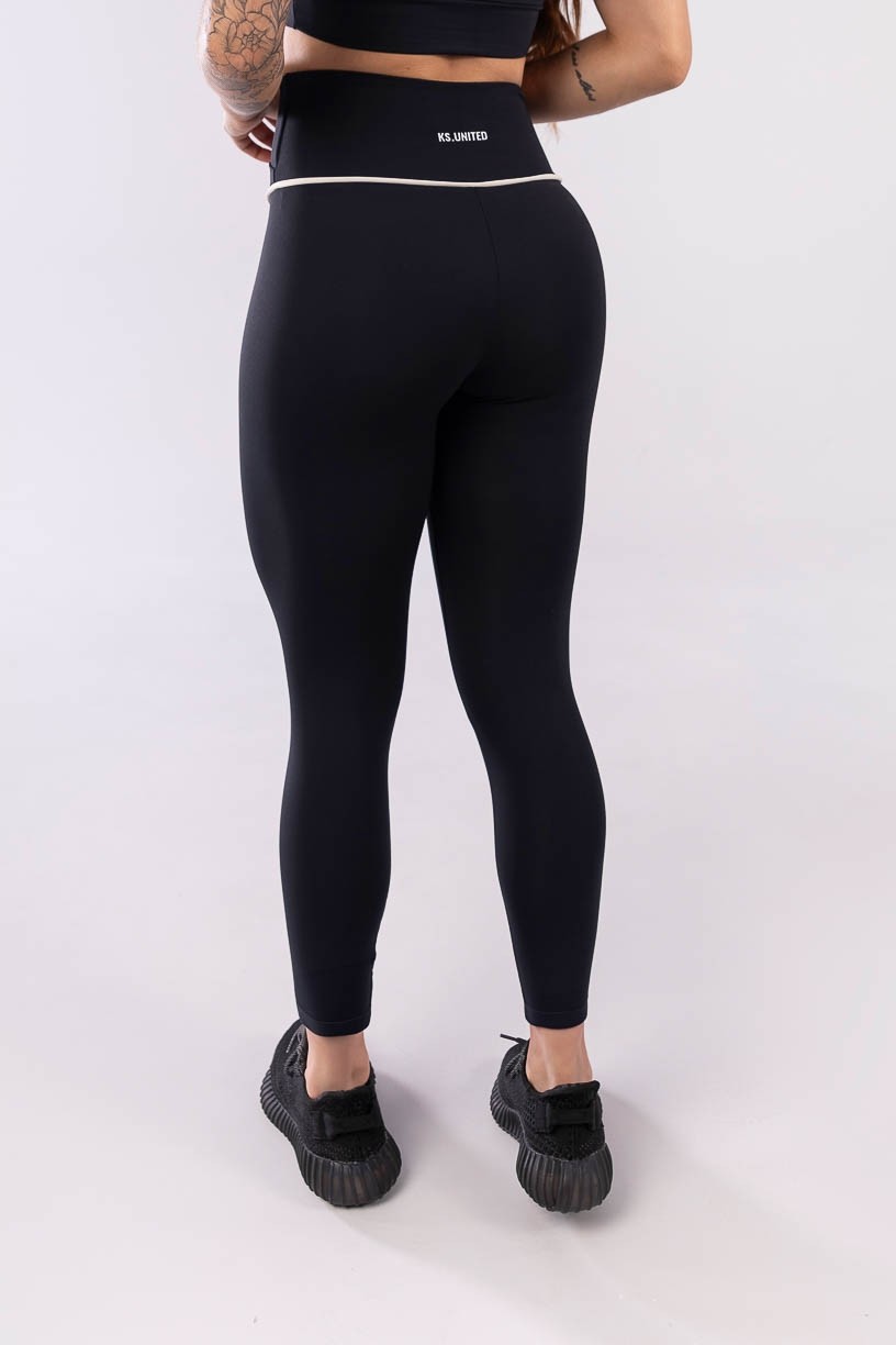 K3933-A_Calca_Legging_com_Faixa_no_Cos_Transpassado_Preto__Off-White__Ref:_K3933-A