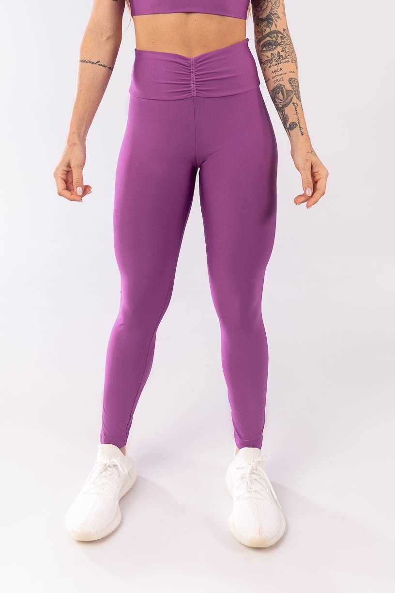 K3940-C_Calca_Legging_com_Cos_Franzido_na_Frente_Roxo__Ref:_K3940-C