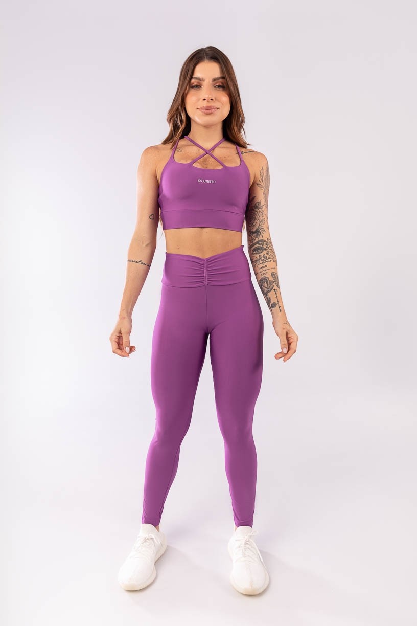 K3940-C_Calca_Legging_com_Cos_Franzido_na_Frente_Roxo__Ref:_K3940-C