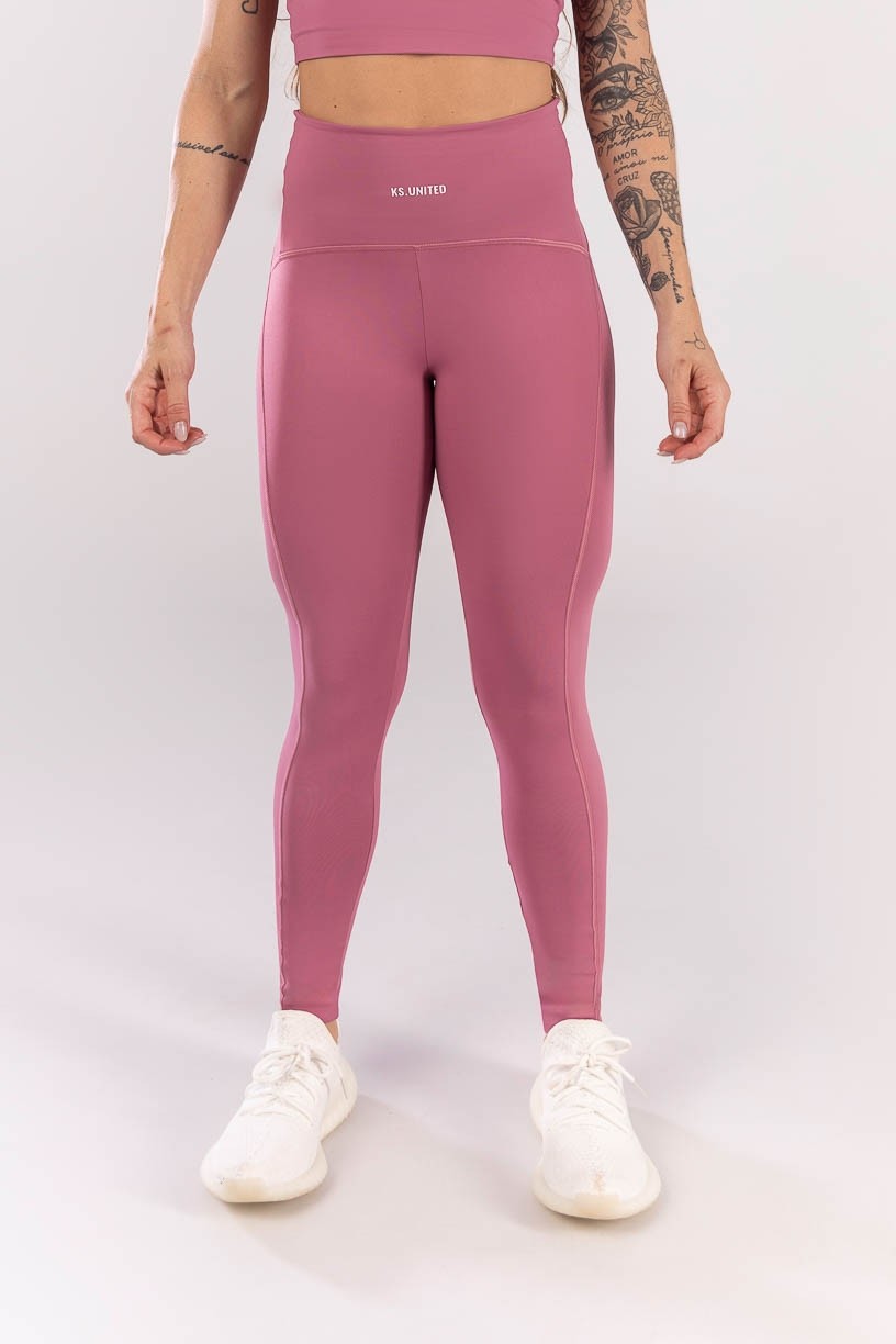 K3927-C_Calca_Legging_com_Cos_Diferenciado_Rose__Ref:_K3927-C