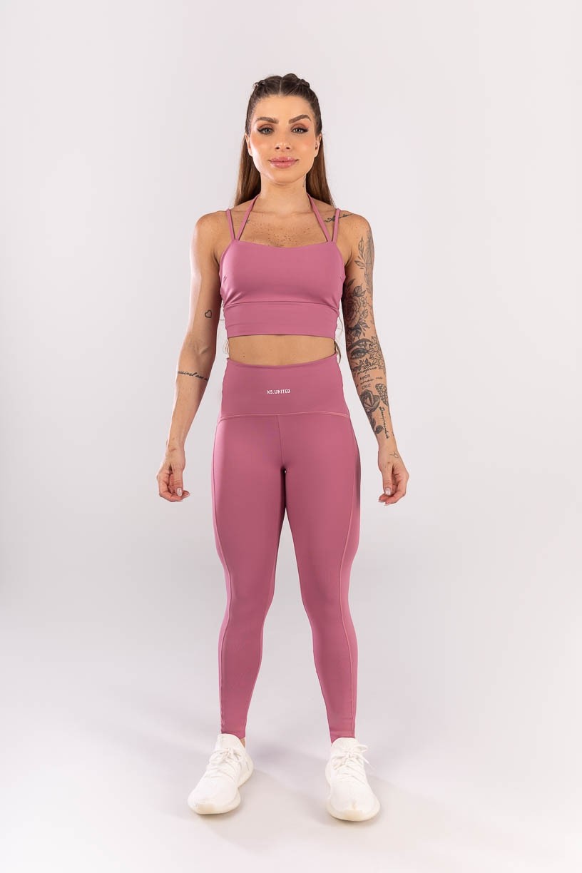 K3927-C_Calca_Legging_com_Cos_Diferenciado_Rose__Ref:_K3927-C