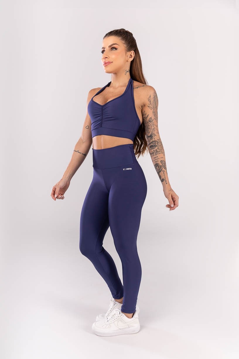 K3983-C_Calca_Legging_com_Levanta_Bumbum_e_Franzido_no_Cos_Azul_Marinho__Ref:_K3983-C