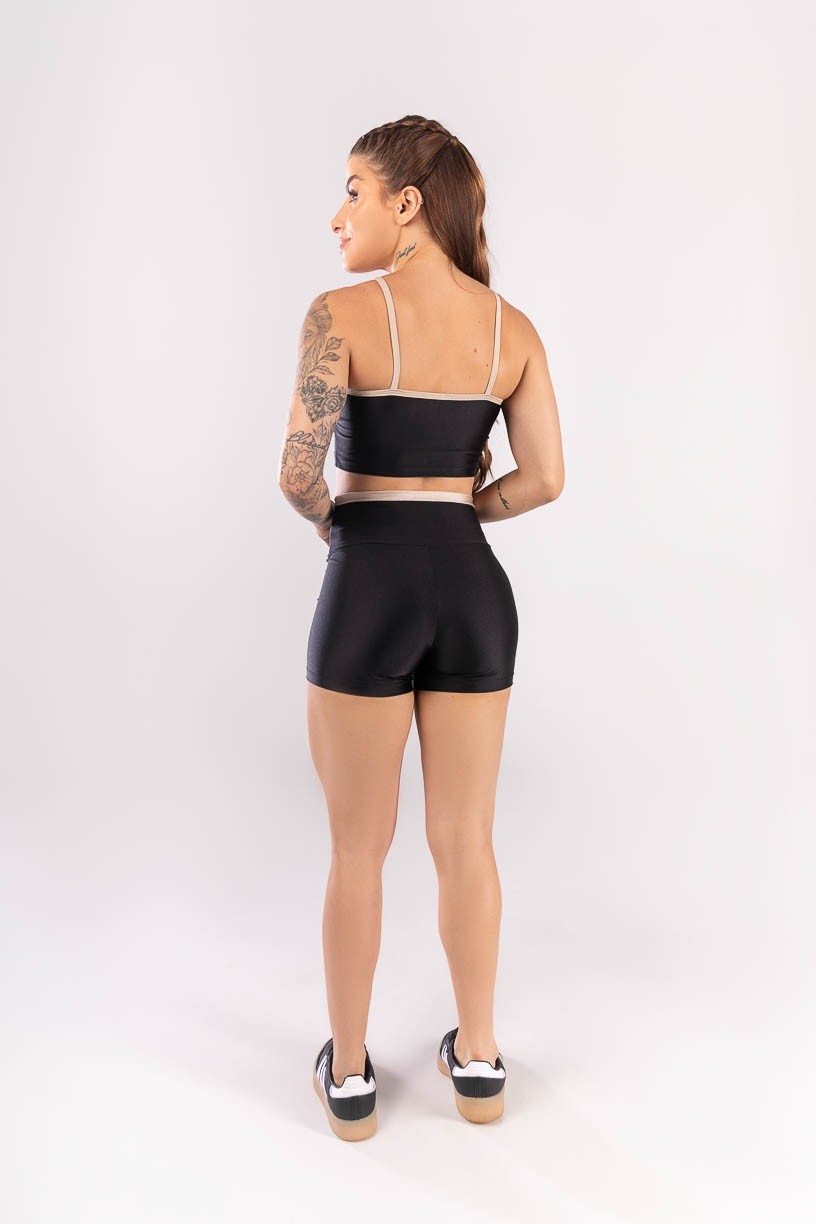 K3973-A_Short_com_Vira_no_Cos_e_Vivo_Tecido_Platinado_Preto__Nude__Ref:_K3973-A