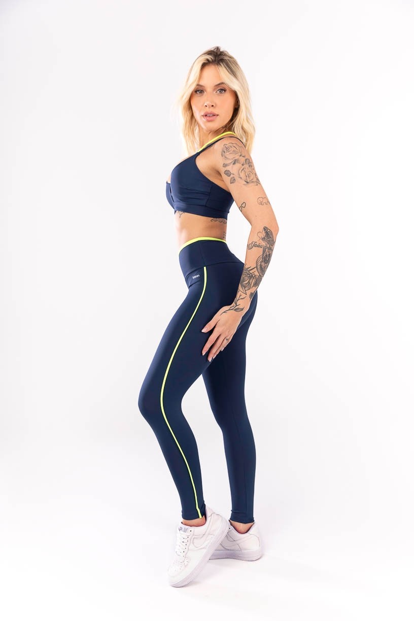 K4070-A_Calca_Legging_com_Vivo_e_Vira_no_Cos_Azul_Marinho__Amarelo_Neon__Ref:_K4070-A