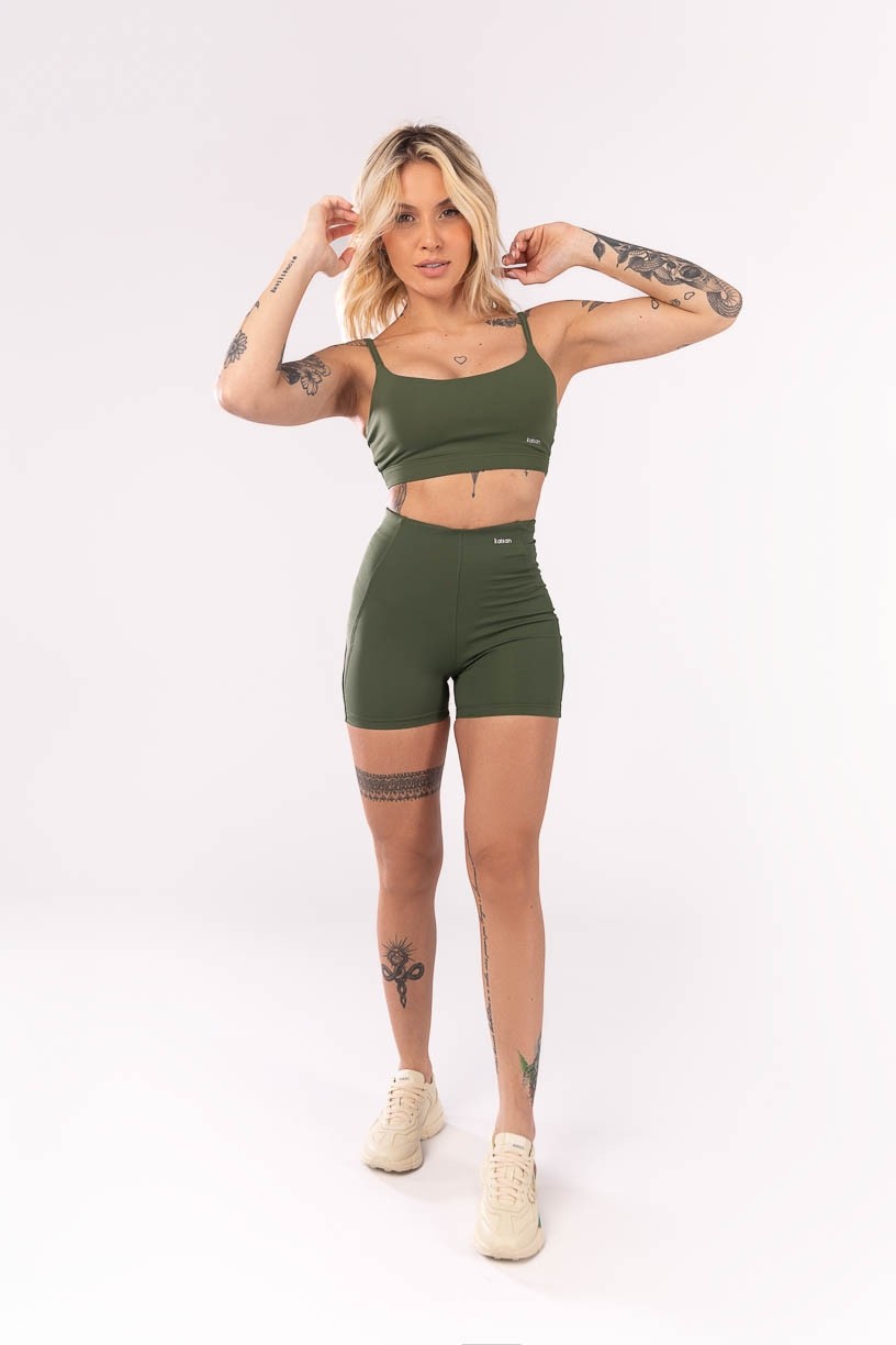 K4063-A_Short_sem_Cos_Aparente_Verde_Militar__Ref:_K4063-A