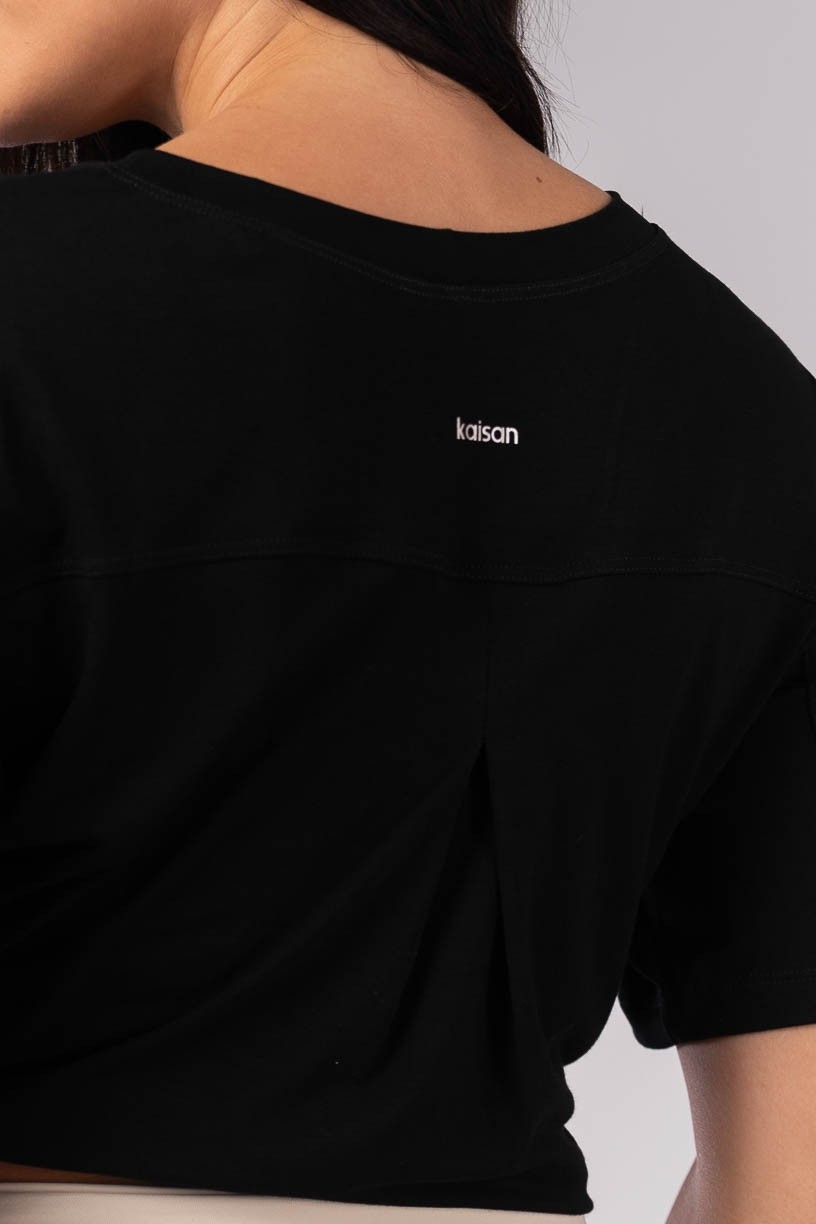 K4129-A_Blusa_Ampla_com_Prega_nas_Costas_Preto__Ref:_K4129-A