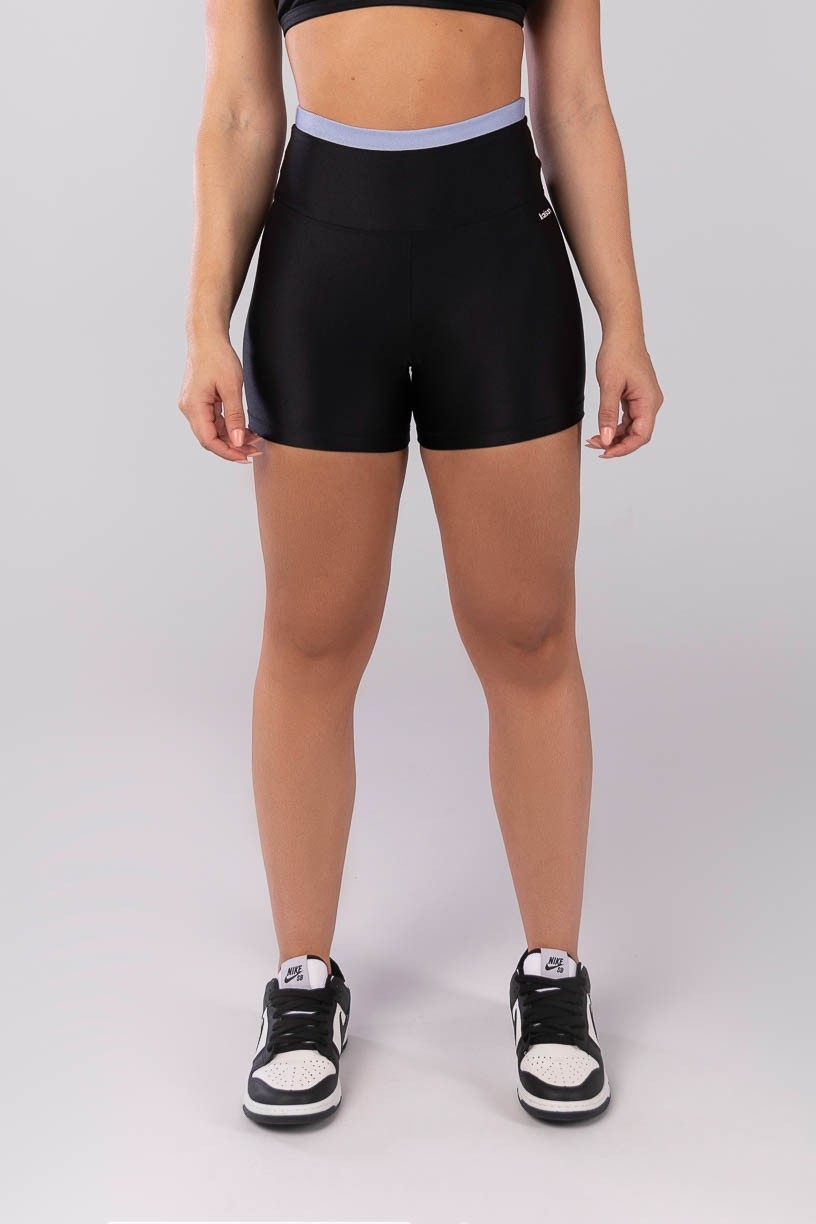 K4117-B_Short_com_Vira_Preto__Azul_Claro__Ref:_K4117-B