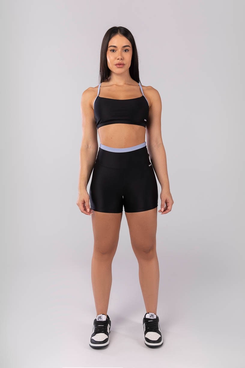 K4117-B_Short_com_Vira_Preto__Azul_Claro__Ref:_K4117-B