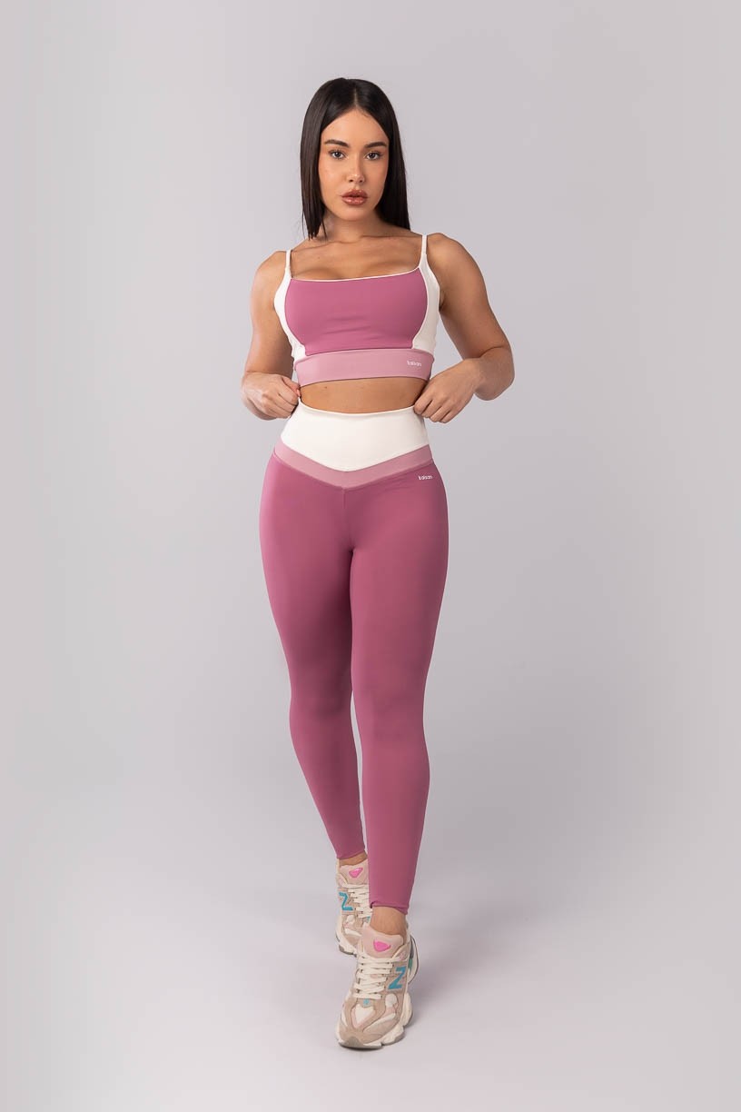 K4107-B_Top_Tricolor_com_Alcas_Rose__Off-White__Rosa_Claro__Ref:_K4107-B