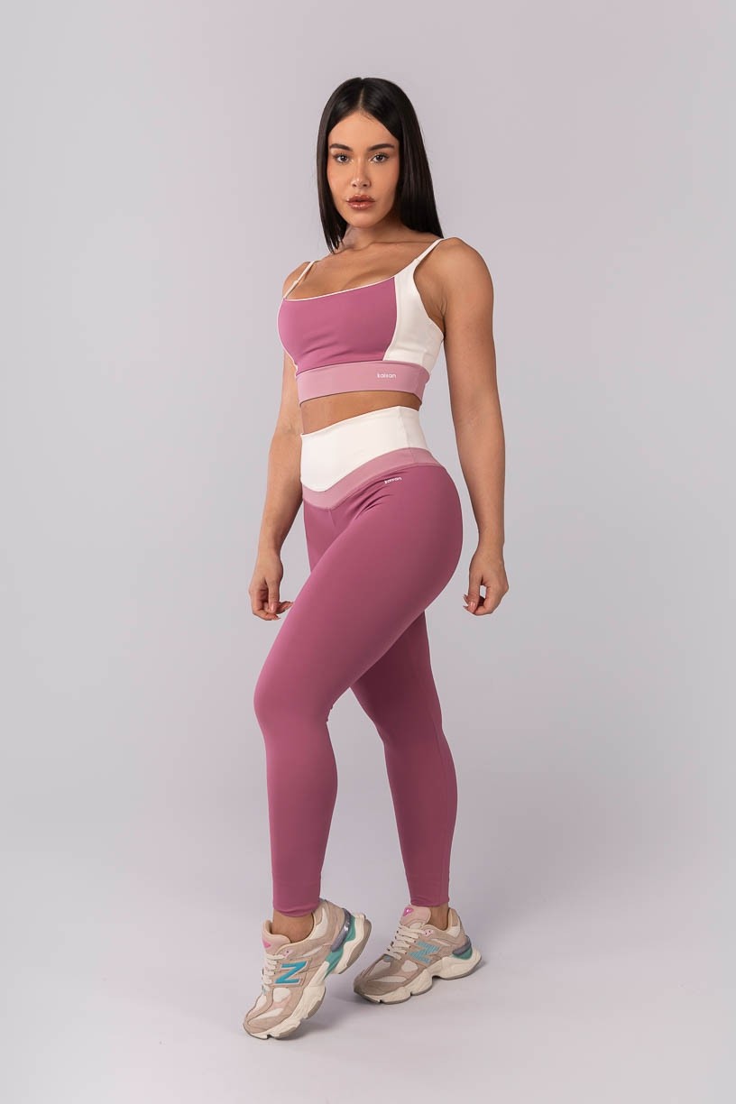 K4107-B_Top_Tricolor_com_Alcas_Rose__Off-White__Rosa_Claro__Ref:_K4107-B