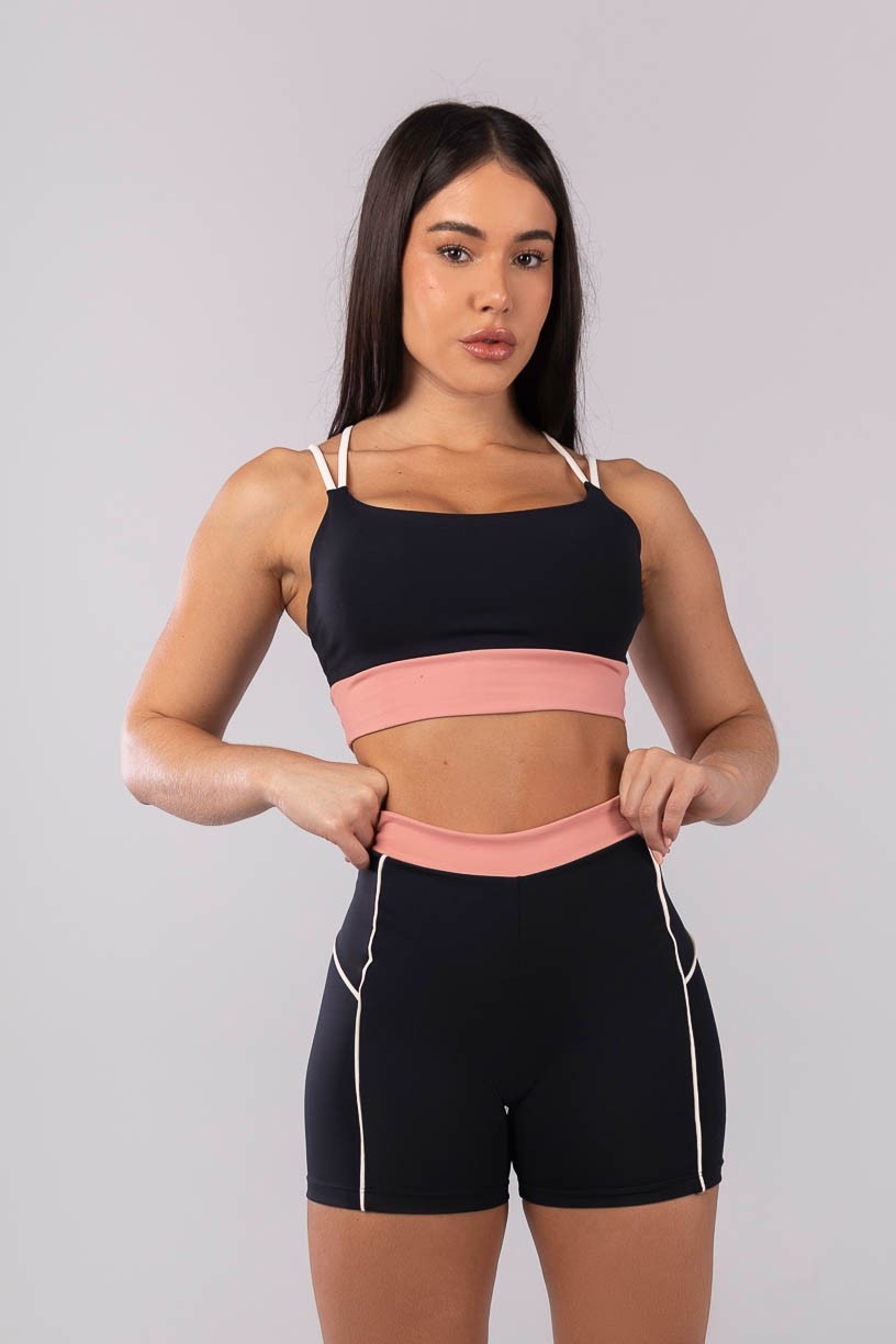 K4126-A_Top_Tricolor_com_Alcas_Duplas_Preto__Rosa__Ref:_K4126-A