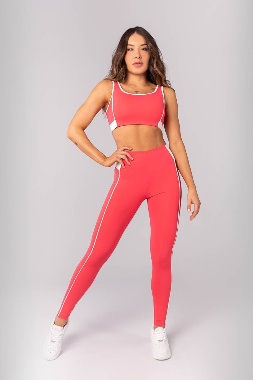 K4163-B_Calca_Legging_com_Cos_Contrastante_e_Vivo_Rosa_Pink__Off-White__Ref:_K4163-B