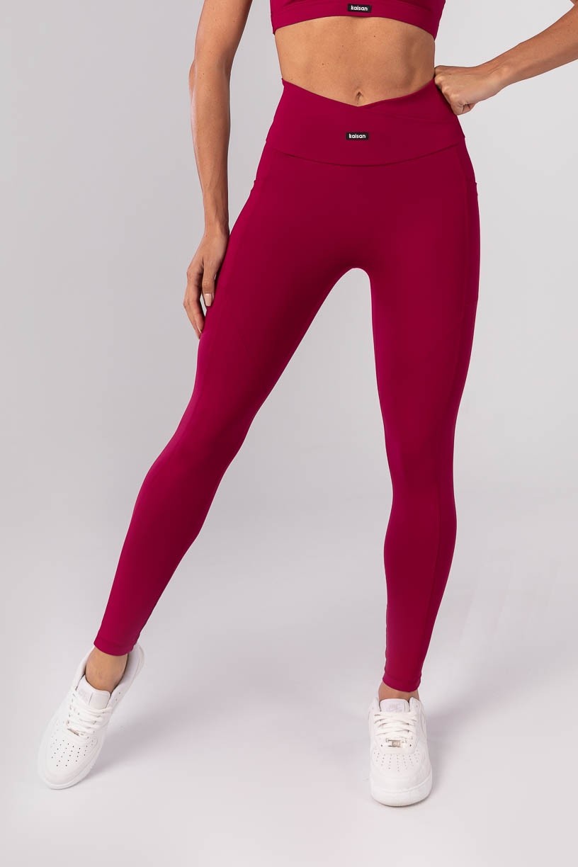 K4170-B_Calca_Legging_sem_Gancho_com_Cos_Transpassado_Acai__Ref:_K4170-B