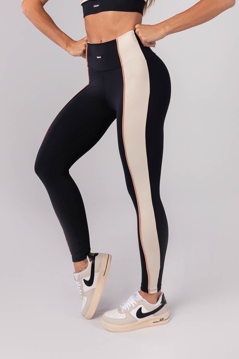 K4187-A_Calca_Legging_com_Faixa_e_Vivo_Preto__Bege__Ref:_K4187-A